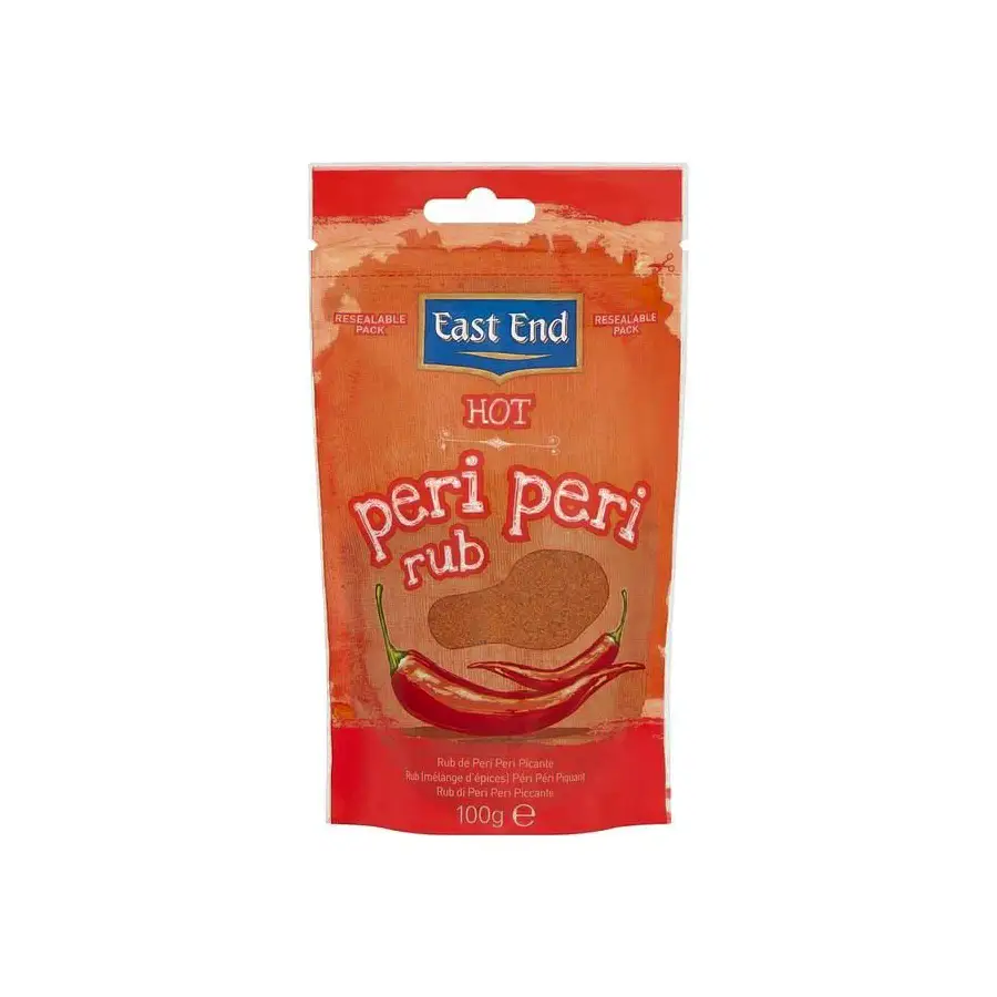 East End Hot Peri Peri Rub 100g